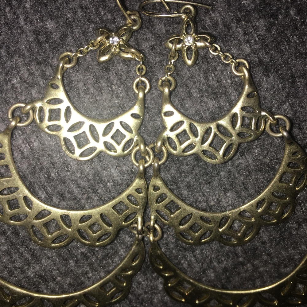 Fossil chandelier earrings